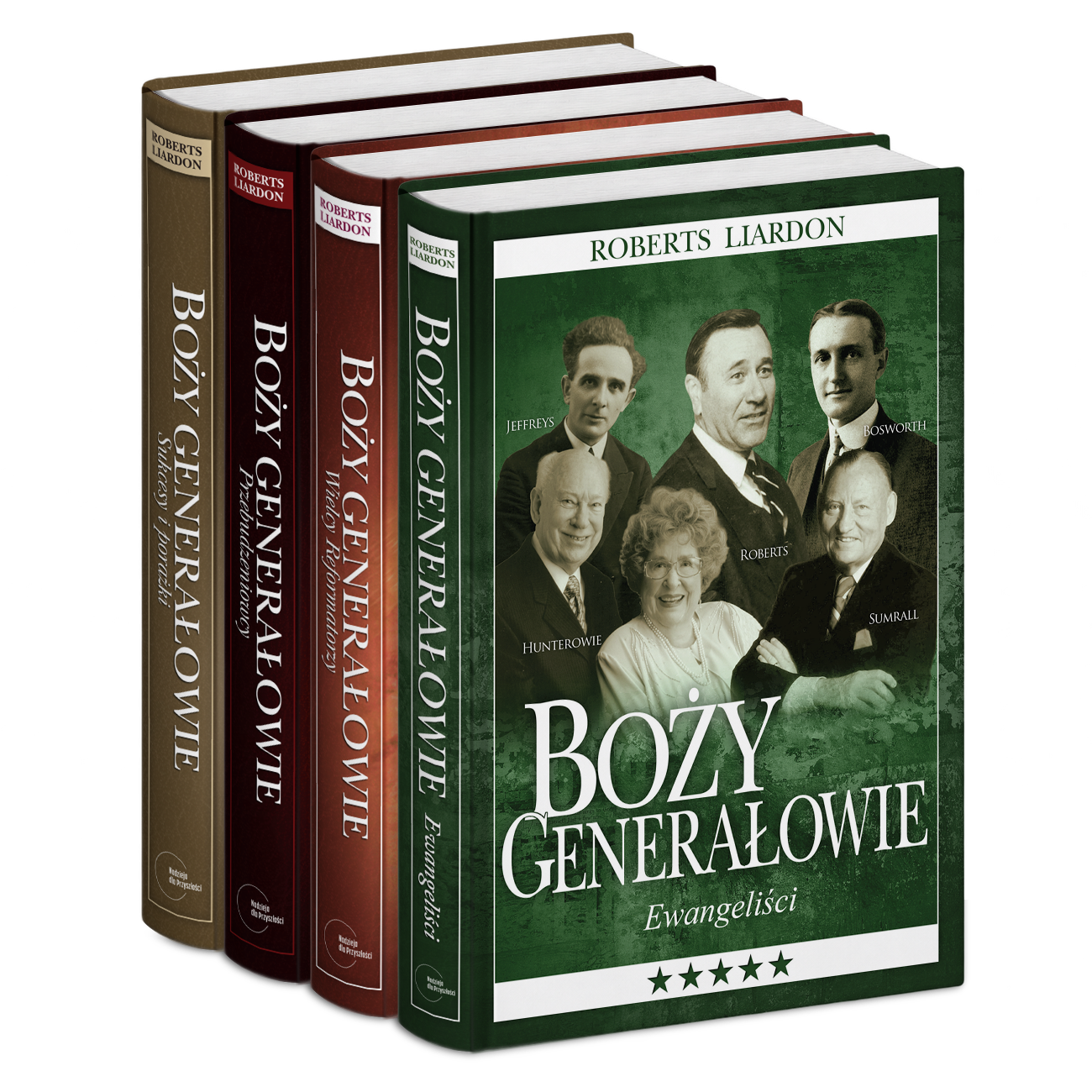 GG1-4_3D_Spine Pakiet Boży Generałowie - 4 części - obrazek 1